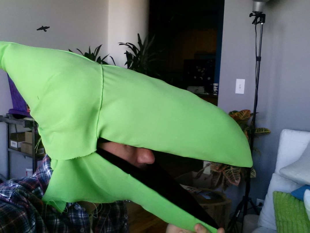 Pterri costume from Pee-wee's Playhouse. Work in progress.