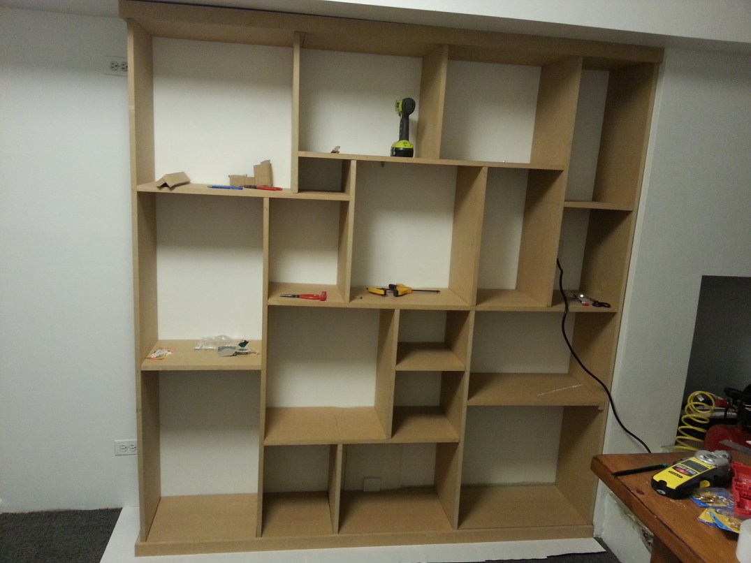 Cubic built-in cabinets - WIP