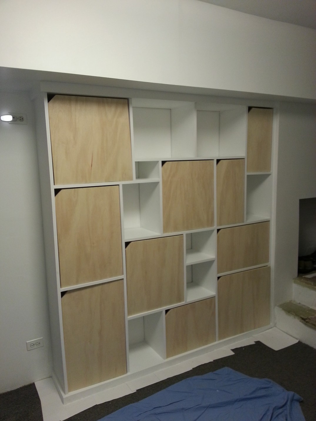 Cubic built-in cabinets - WIP