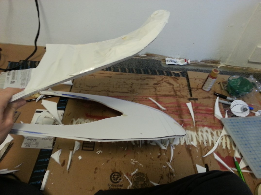 Beetlejuice Sandworm costume WIP3