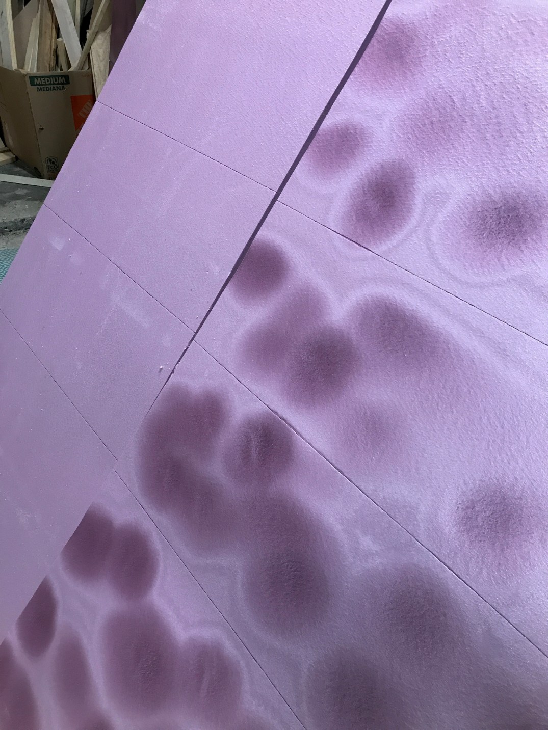 faux brick made from foam