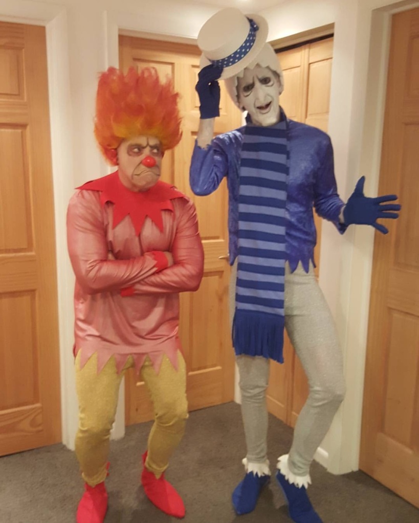Heatmiser and Snowmiser costumes
